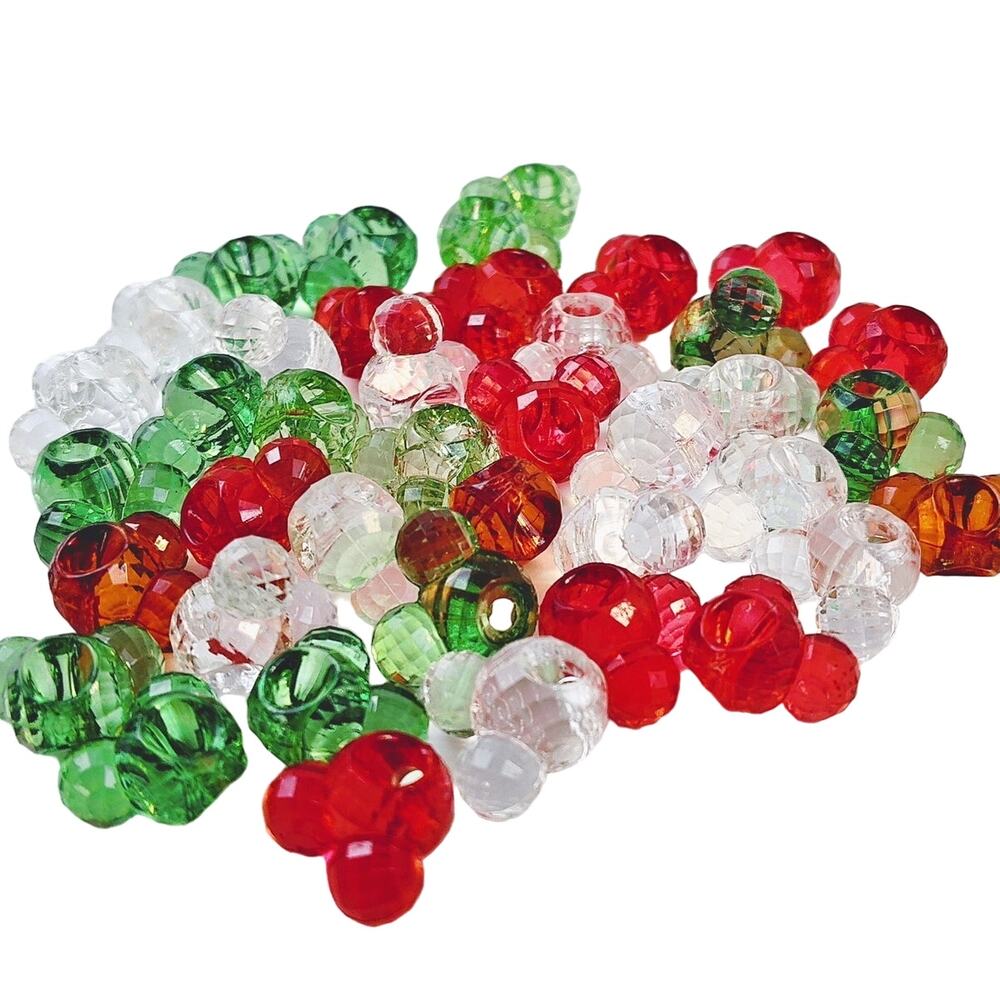 Disney Mickey Mouse DIY Beads Red, Green & White Set